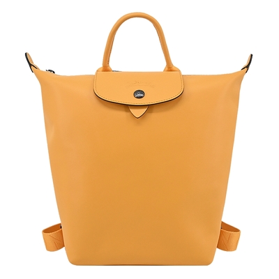 longchamp le pliage xtra系列牛皮後背包(小/杏黃)