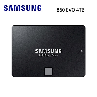 Samsung 860 EVO 4TB SSD固態硬碟