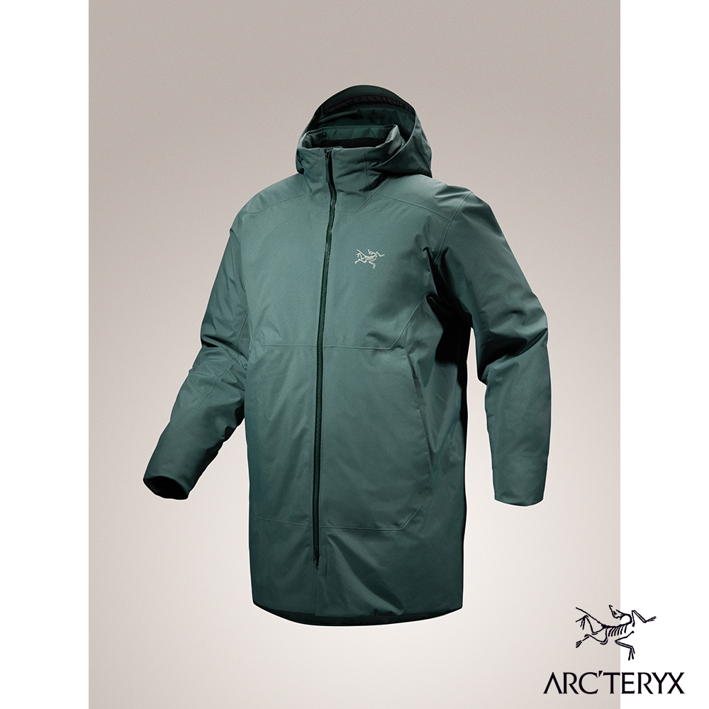 Arcteryx 始祖鳥 男 Ralle GT 化纖大衣 篷車灰