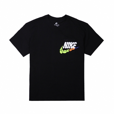 Nike T恤 NSW Tee 運動休閒 基本款 JDI 男款 重磅棉布 寬鬆剪裁 圓領 穿搭推薦 黑 白 DJ1344-010