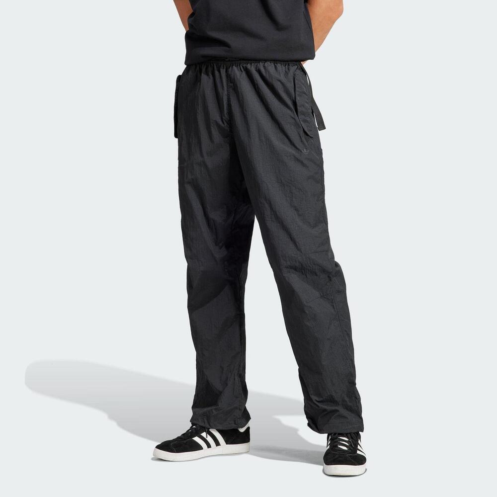 Adidas ADV UF CRGO PNT [IJ0709] 男 長褲 亞洲版 工作風 機能 尼龍 寬鬆 休閒 黑