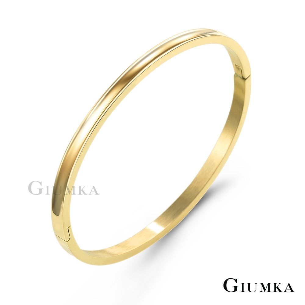 GIUMKA白鋼手環 愛無所不在 金色款 單個價格
