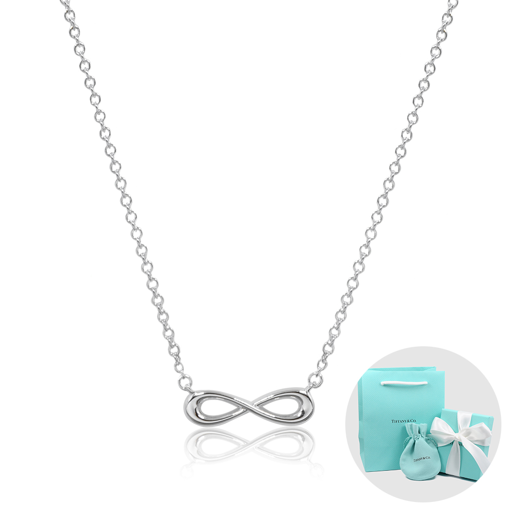 Tiffany&Co. Infinity 經典永恆無限純銀項鍊