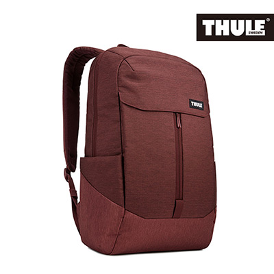 THULE-Lithos 20L筆電後背包TLBP-116-酒紅