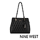 NINE WEST PEETRA 菱格紋肩背包-黑色(558923) product thumbnail 1