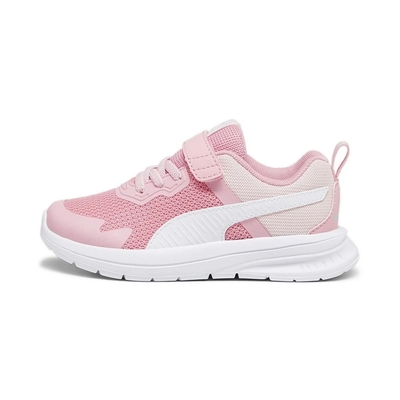 Puma Evolve Run Mesh AC+ PS 男女小童休閒鞋-粉白-38623911