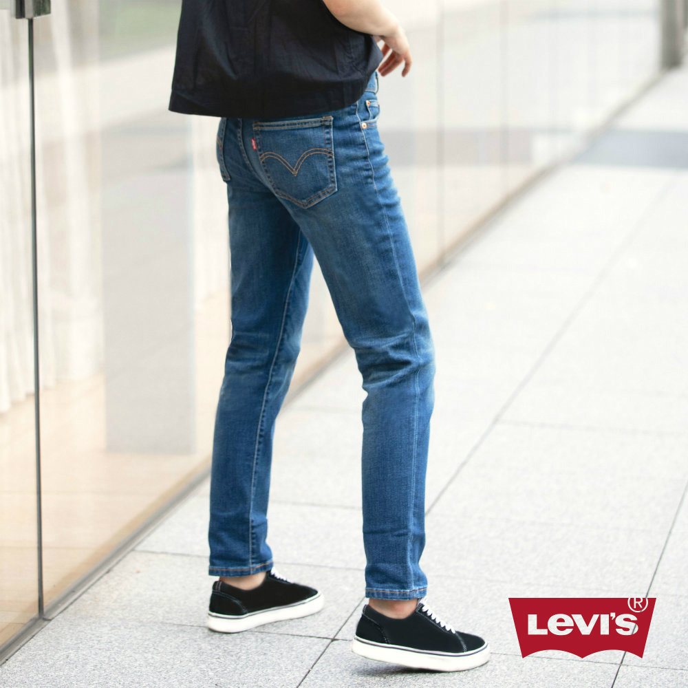 Levis 女款 中腰修身窄管牛仔長褲 COOL JEANS