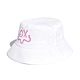 Adidas A.S Bucket Hat 白粉色 白色 塗鴉 遮陽帽 休閒帽 運動 訓練帽 帽子 漁夫帽 HZ7273 product thumbnail 1