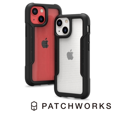 美國 patchworks 佩奇沃克 iphone 14 solid 強化抗衝擊保護殼 - 黑