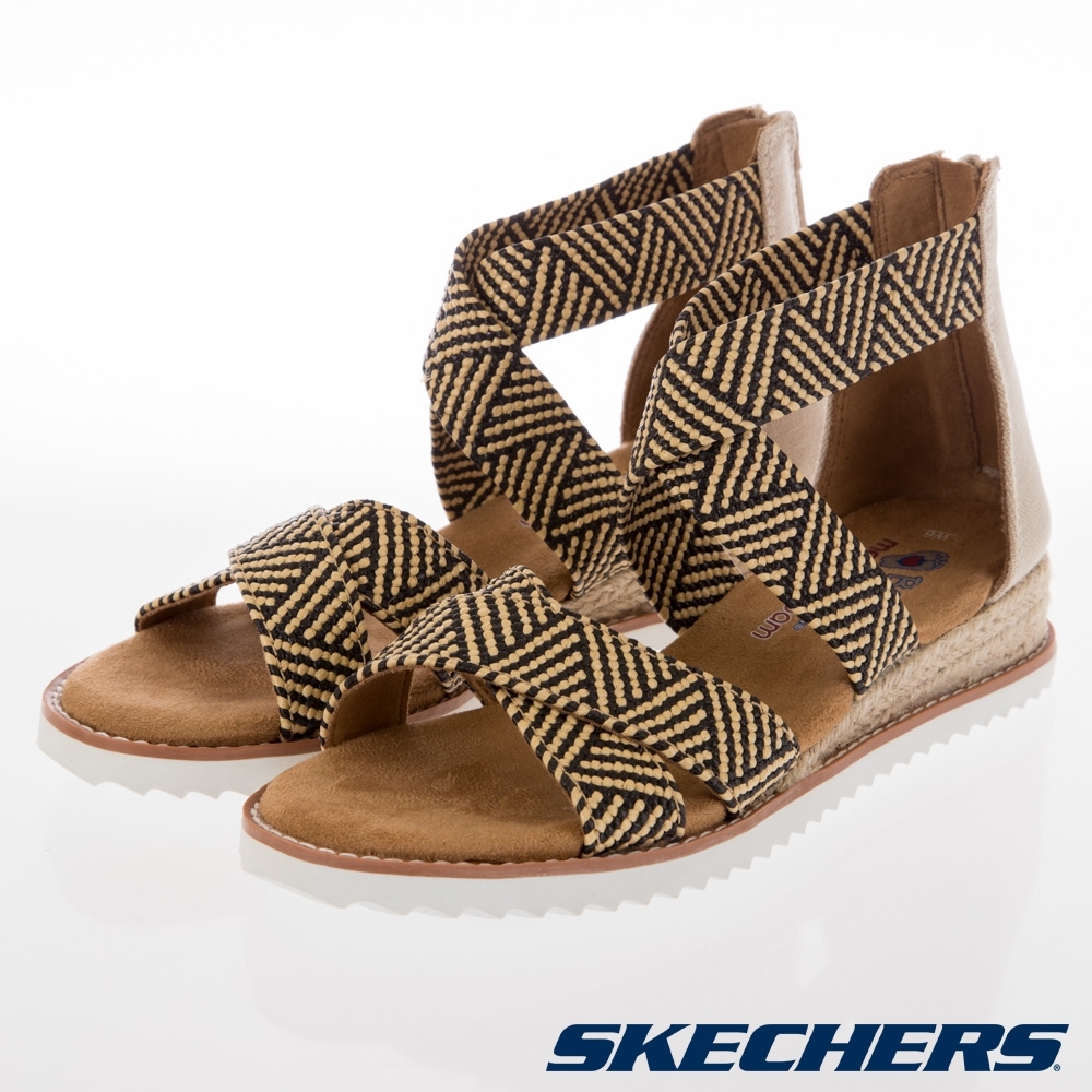 SKECHERS 女休閒系列 涼鞋 拖鞋 DESERT KISS-113114NTBK