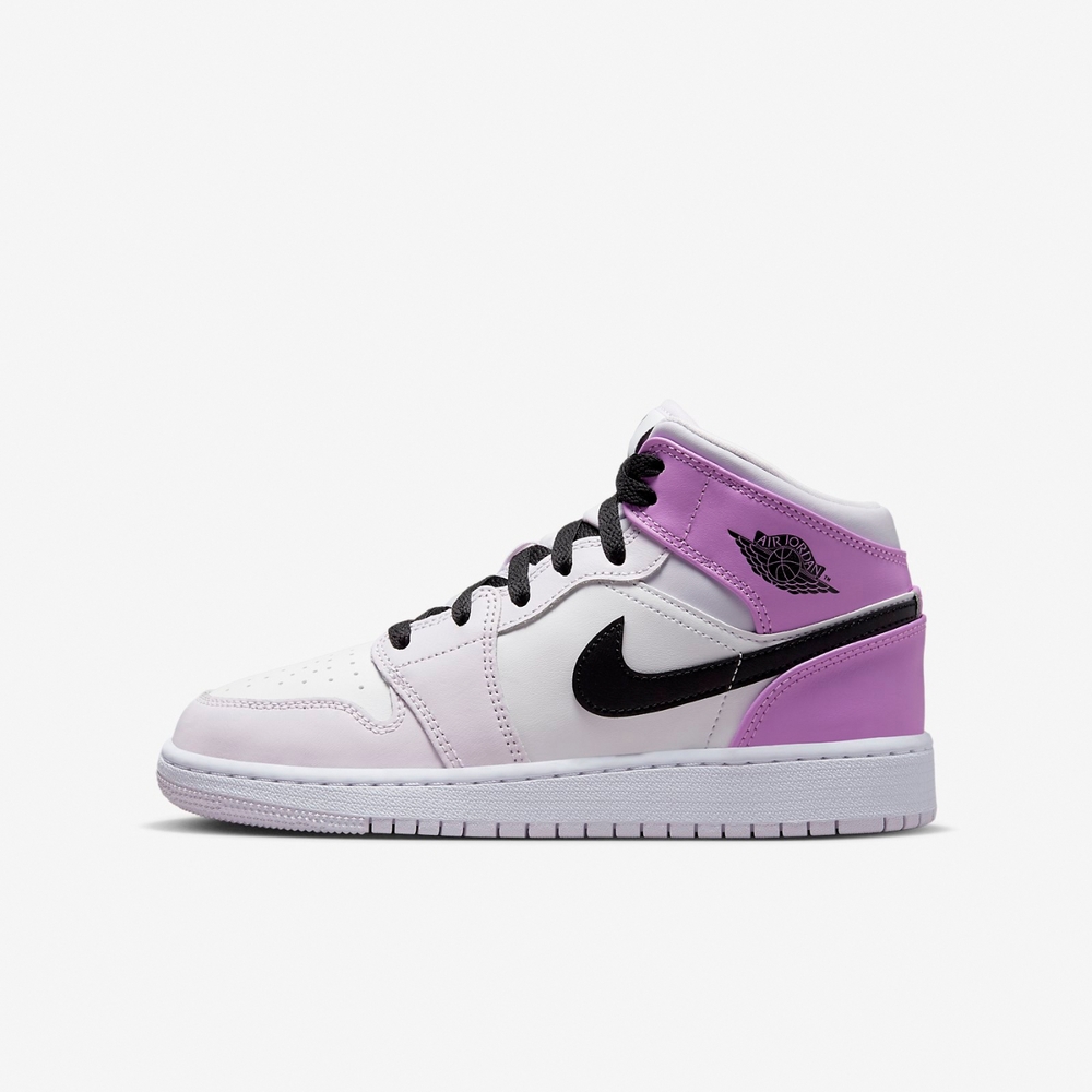 Nike Air Jordan 1 Mid GS 葡萄紫Barely Grape 女鞋大童鞋AJ1 DQ8423