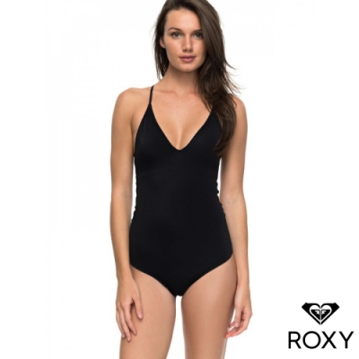 【ROXY】ROXY ESSENTIALS ONE PIECE 一件式泳裝 黑