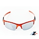 【Z-POLS】兒童專用烤漆質感橘 專業安全電鍍水銀黑PC運動太陽眼鏡(抗UV400紫外線舒適框體設計) product thumbnail 1