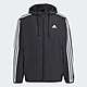 adidas 外套 男款 運動外套 風衣外套 亞規 M 3S WV WB 黑 IB0378 product thumbnail 1