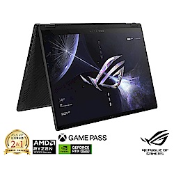 ASUS GV302XU 13.4吋電競筆電 (R9-7940H/RTX4050滿血版/16G/1TB SSD/翻轉觸控/ROG Flow X13/闇夜黑)