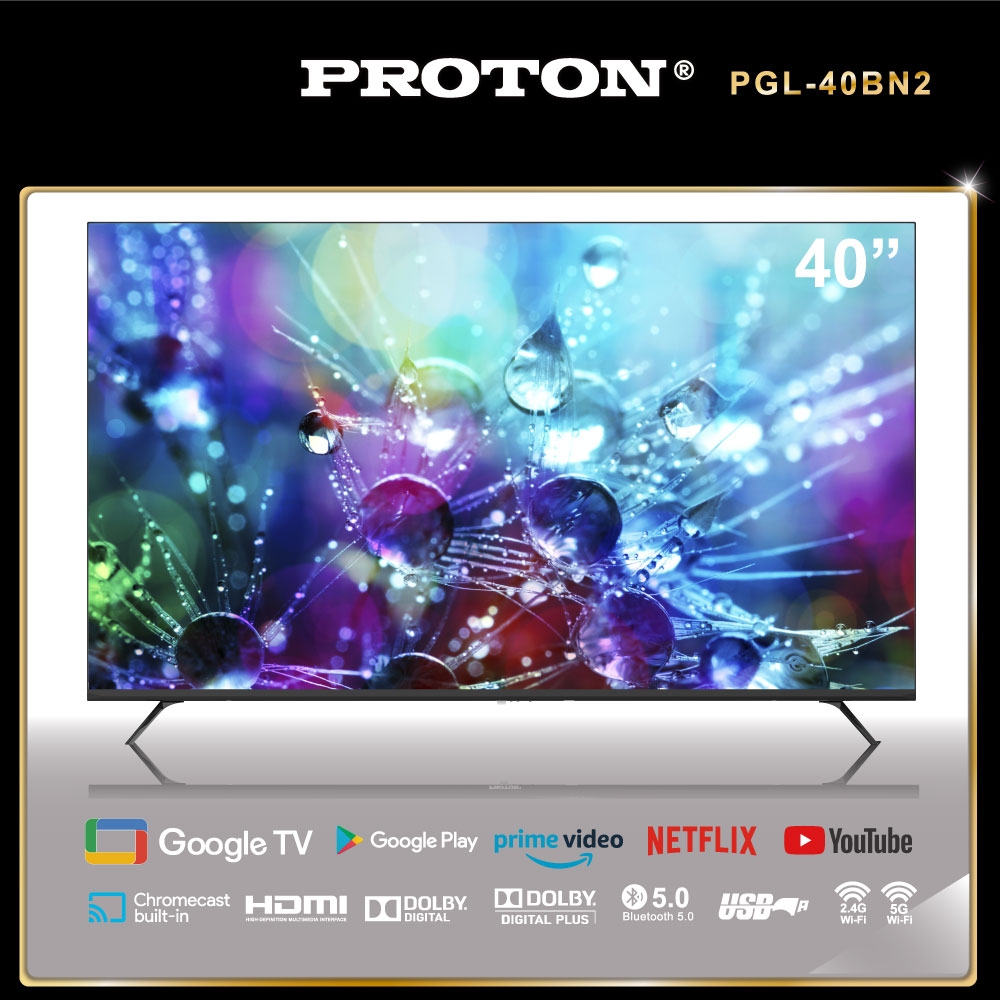PROTON 普騰 40型 普騰HD 安卓11.0智慧聯網液晶顯示器PGL-40BN2(PGL-40BN2)