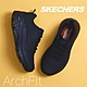 Skechers 工作鞋 Max Cushioning Arch Fit SR 女鞋 黑 全黑 抗油 抗汙 防滑 108112BLK product thumbnail 1