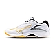 Mizuno 美津濃 THUNDER BLADE  男女鞋 黑白黃色 排球鞋 休閒鞋 V1GA237010 product thumbnail 1