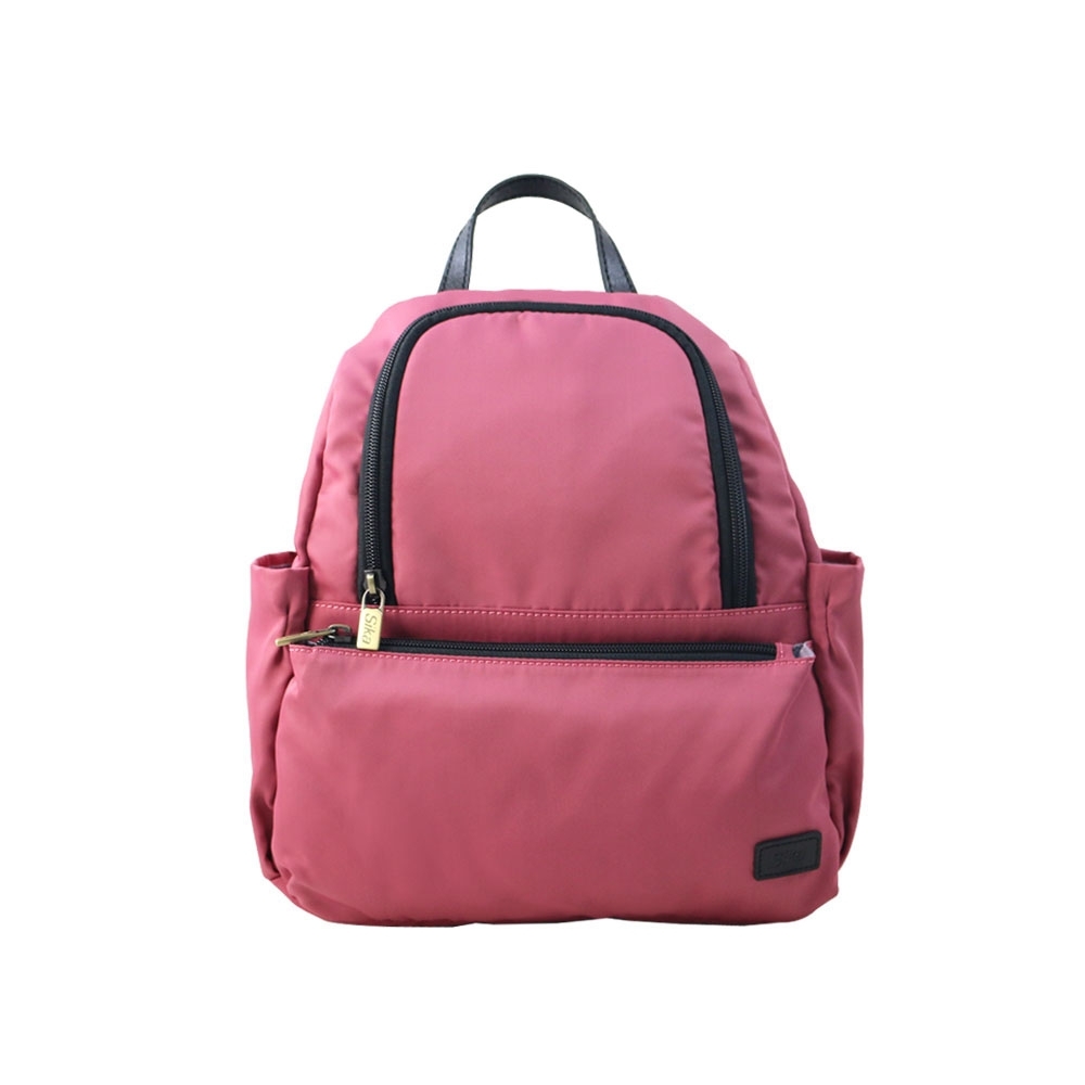 SIKA防水布多隔層後背包-B6200-04粉色