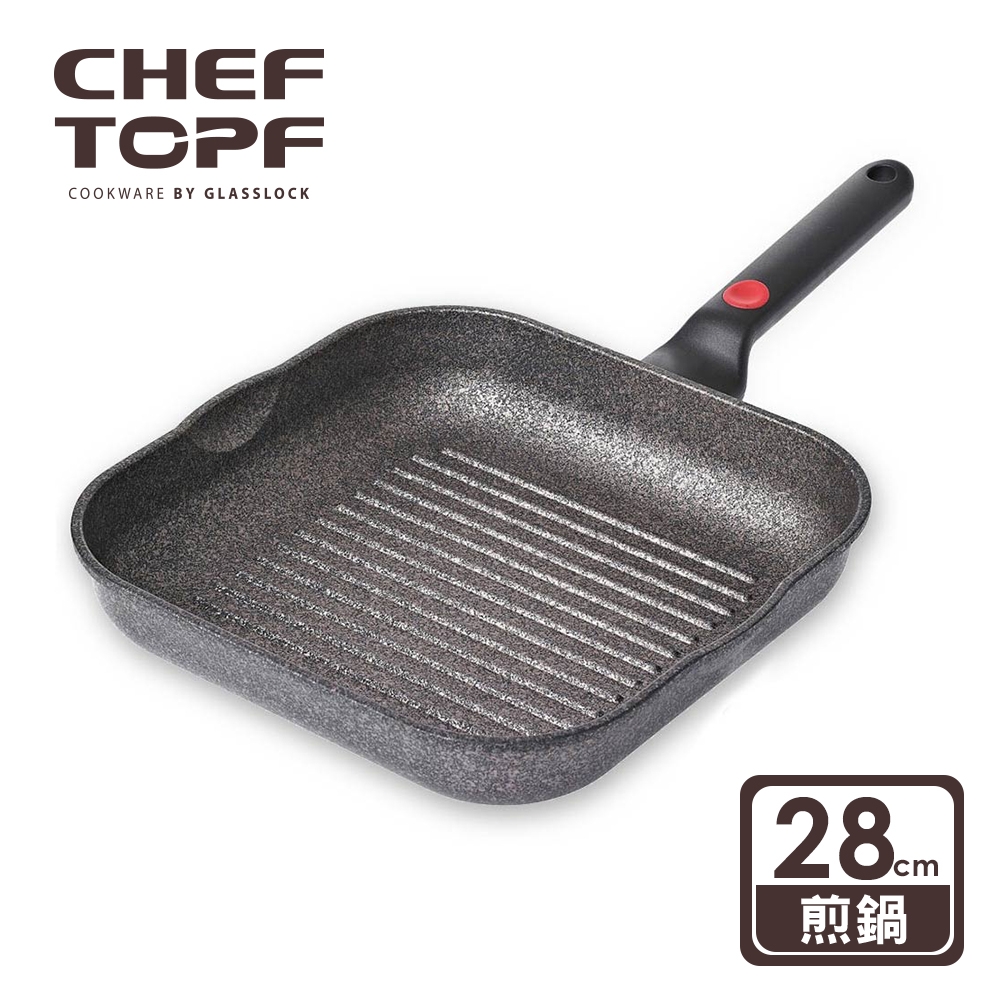 韓國 Chef Topf 崗石系列耐磨28公分不沾煎鍋
