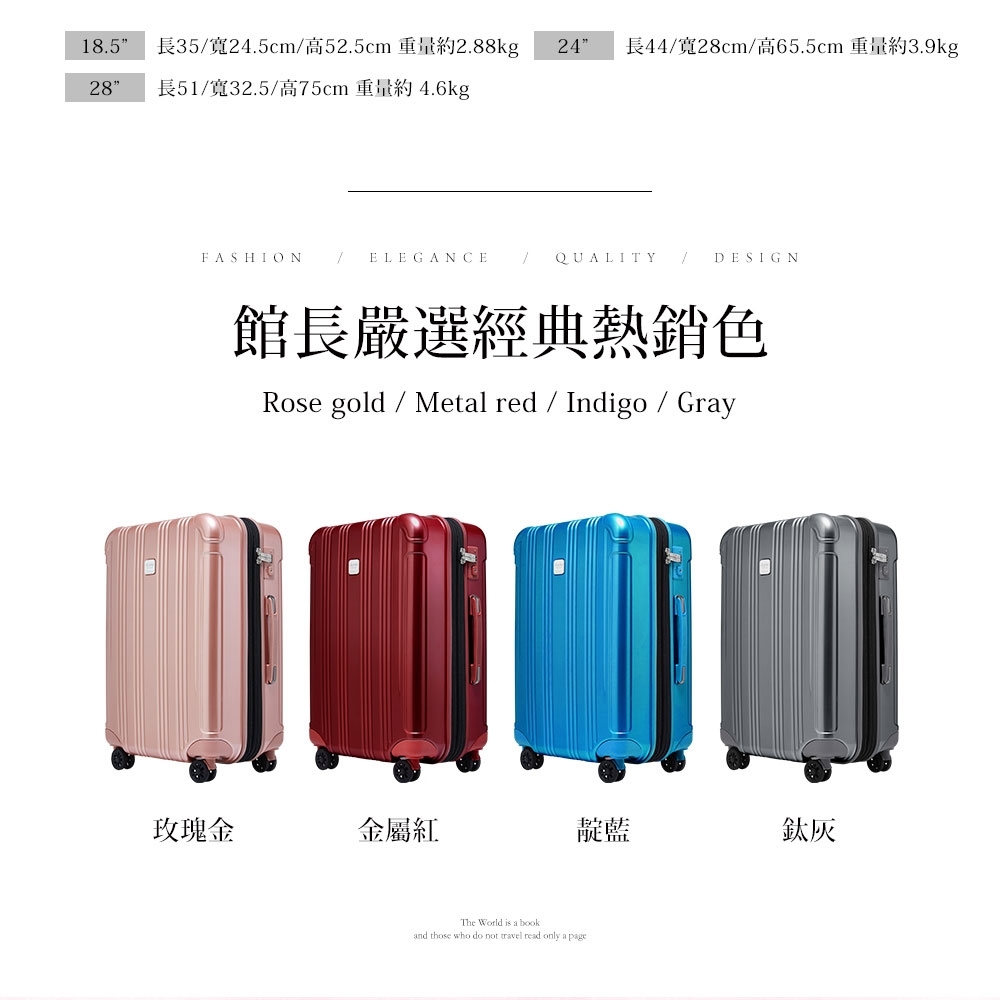 Deseno 酷比旅箱III 18.5吋超輕量拉鍊行李箱寶石色系廉航指定版(多色任選) | 拉鍊框| Yahoo奇摩購物中心