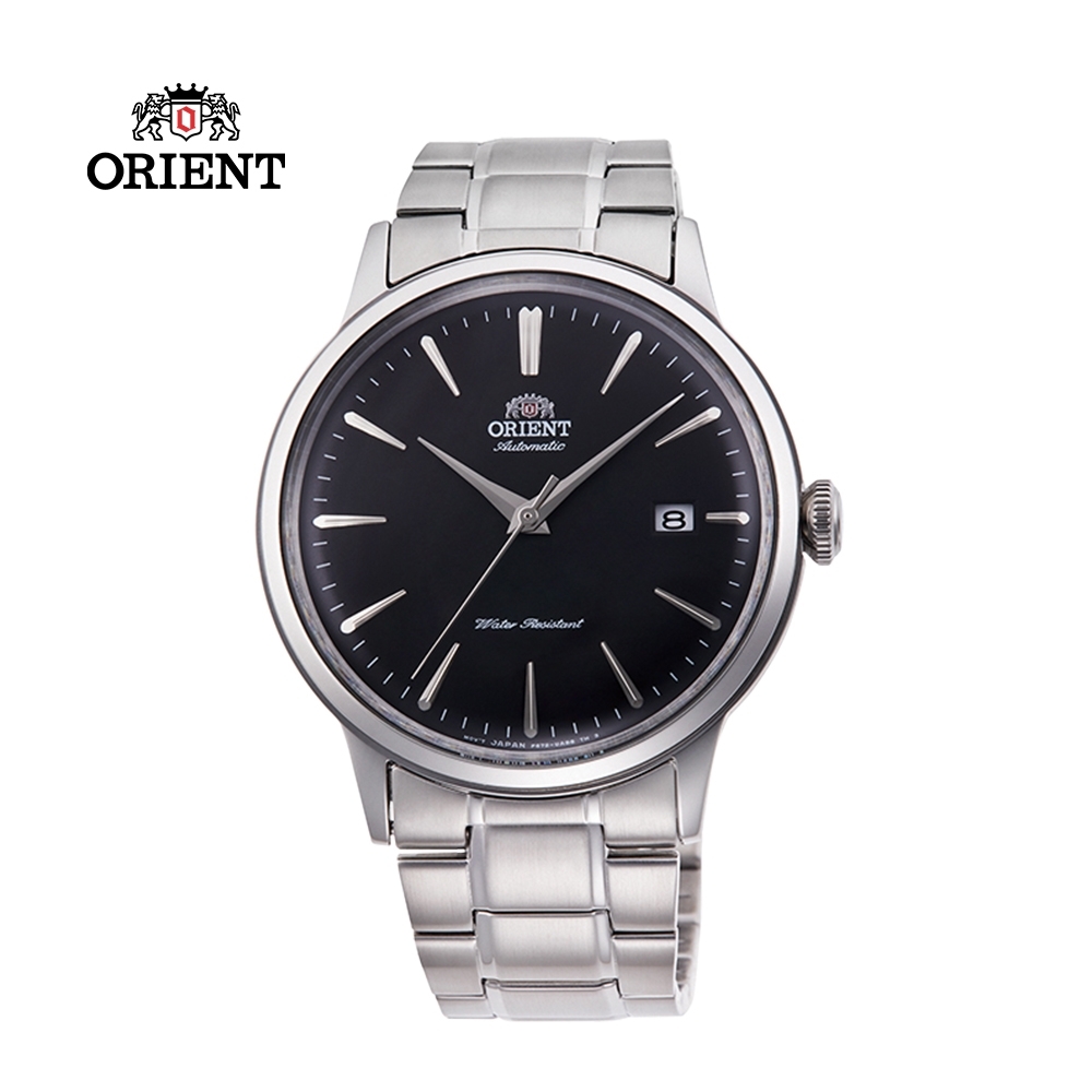 ORIENT 東方錶 DATEⅡ系列 機械錶 鋼帶款 黑色 RA-AC0006B