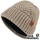 Jack wolfskin飛狼 交叉針織紋內刷毛保暖帽 羊毛帽『棕』 product thumbnail 1