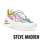 STEVE MADDEN-MIRACLES 多色拼接綁帶老爹鞋-白色 product thumbnail 1