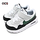 Nike 學步鞋 Air Max SC TDV 白 綠 黑 魔鬼氈 幼童 小童 親子鞋 CZ5361-112 product thumbnail 1