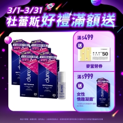 【Durex杜蕾斯】 女性情趣提升凝露10ml x4瓶