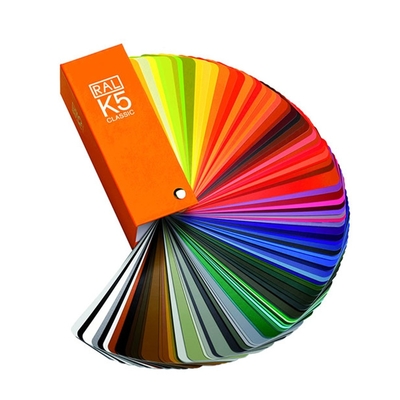 德國 RAL 勞爾 Classic Color K5 經典系列 K5 色卡 (4碼215色單頁單色) 工業建築設計塗料 /本