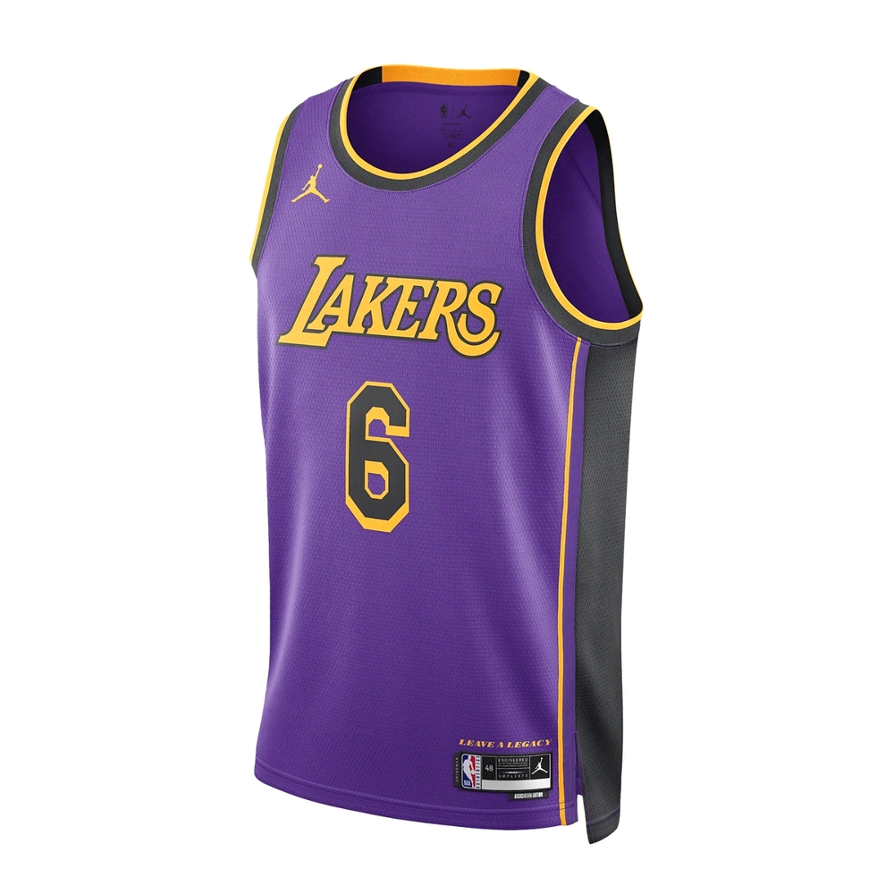 Nike 球衣Los Angeles Lakers NBA 紫金LBJ 洛杉磯湖人DO9530-505 