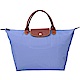 LONGCHAMP Le pliage 中型短提把摺疊水餃包(薰衣草紫) product thumbnail 1