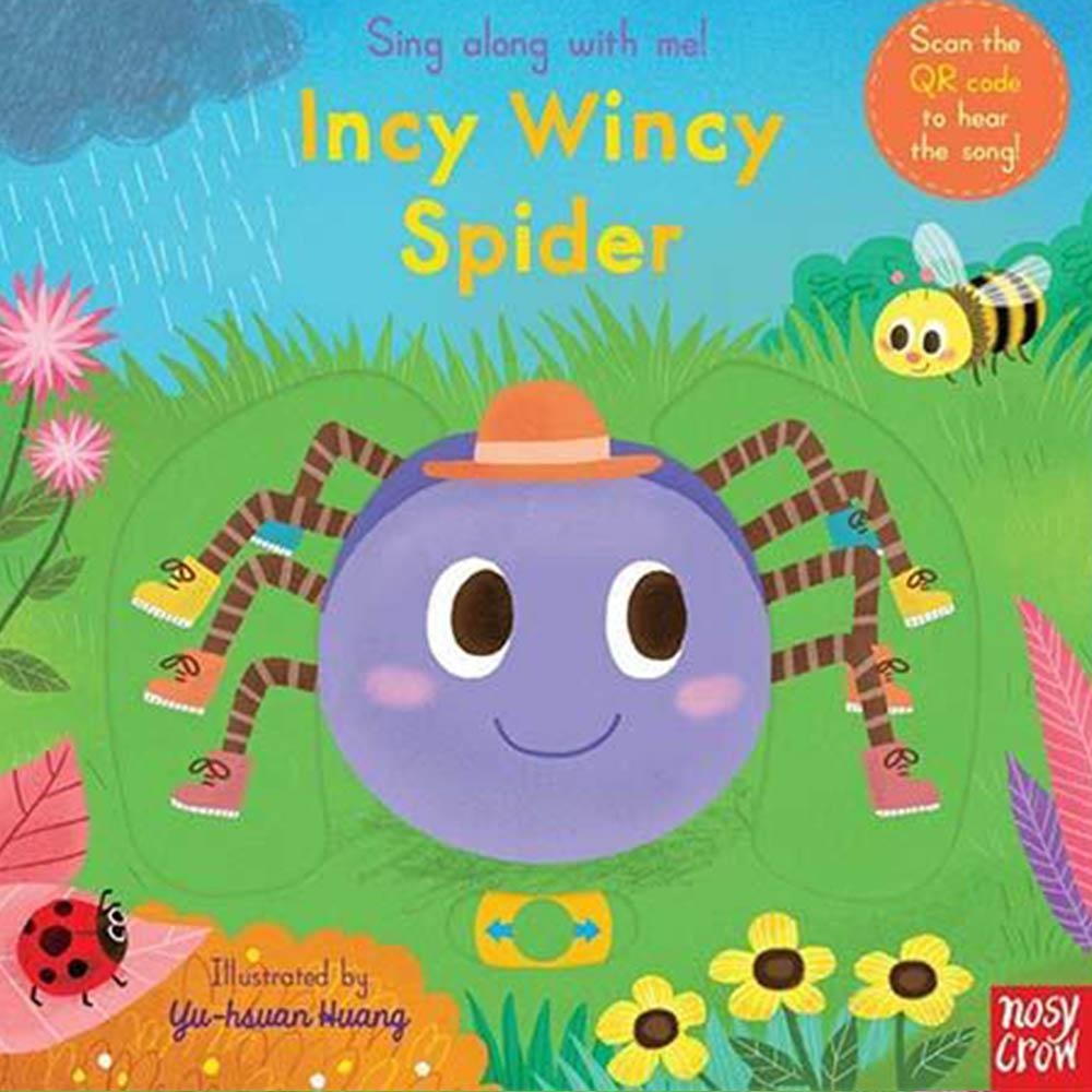 Incy Wincy Spider 小小蜘蛛兒童謠歌唱操作書(英國版) | 拾書所