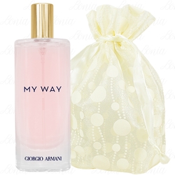 GIORGIO ARMANI 亞曼尼MY WAY淡香精(15ml)旅行袋組(公司貨)