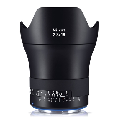 蔡司 Zeiss Milvus 2.8/18 ZE 公司貨 For Canon