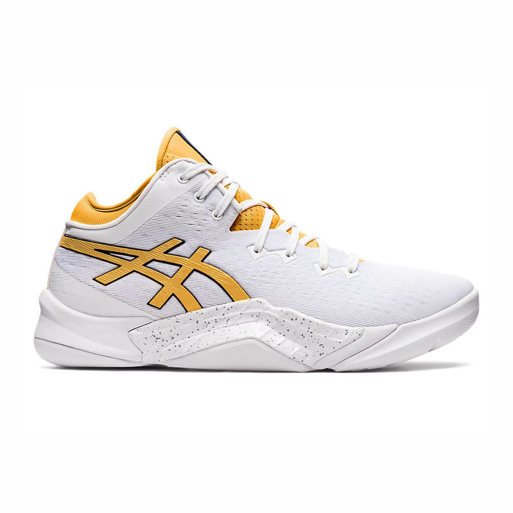 Asics Unpre ARS [1063A036-102] 男 籃球鞋 運動 訓練 穩定 緩震 支撐 亞瑟士 白 黃