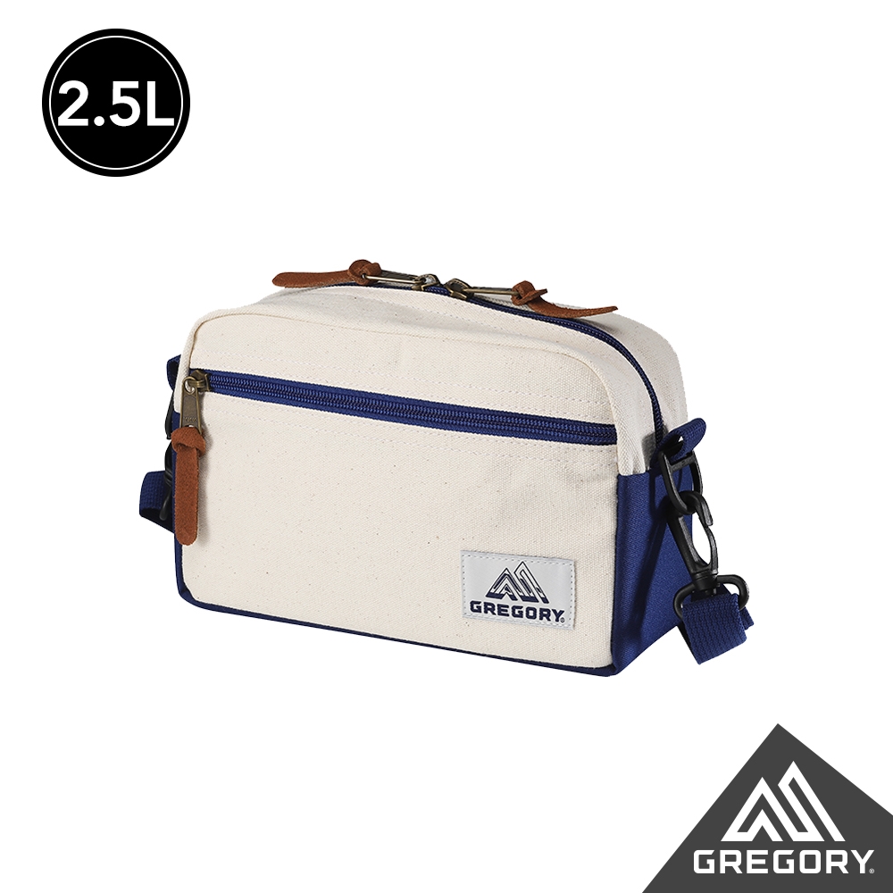 Gregory 2.5L PAD SHLD POUCH CANV斜背包 本白