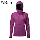 【RAB】Downpour Jacket高透氣防水外套 女款 紫羅蘭#QWF63 product thumbnail 1