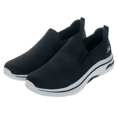 SKECHERS 男鞋 健走系列 GO WALK ARCH FIT 2.0 - 216518BKGY