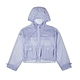 CONVERSE TRANSPARENT JACKET 休閒外套 薄外套 女外套 淺紫藍色 10023200-A02 product thumbnail 1