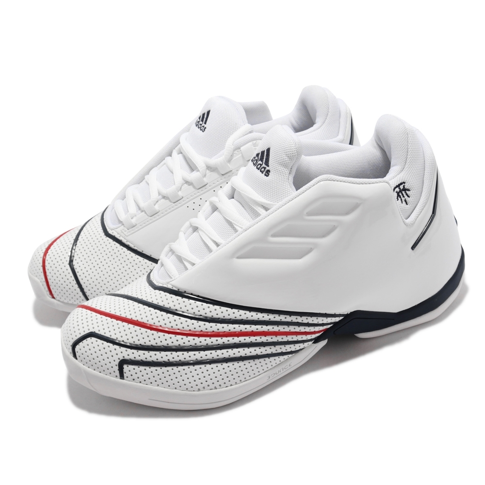 adidas 籃球鞋 T-MAC 2.0 Restomod 男鞋 愛迪達 明星款 支撐 避震 包覆 球鞋 白 黑 H67327