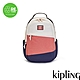 Kipling 藕粉拼接藏青大容量實用後背包-XAVI product thumbnail 1