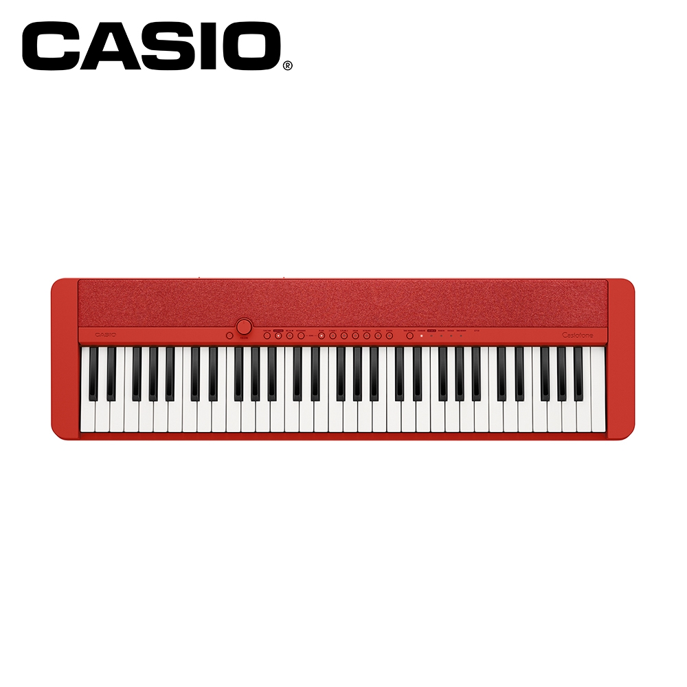 CASIO CT-S1 61鍵電子琴 紅色款