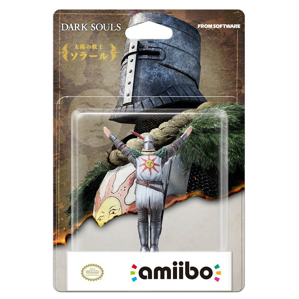 Amiibo 太陽戰士 索拉爾公仔(黑暗靈魂系列)