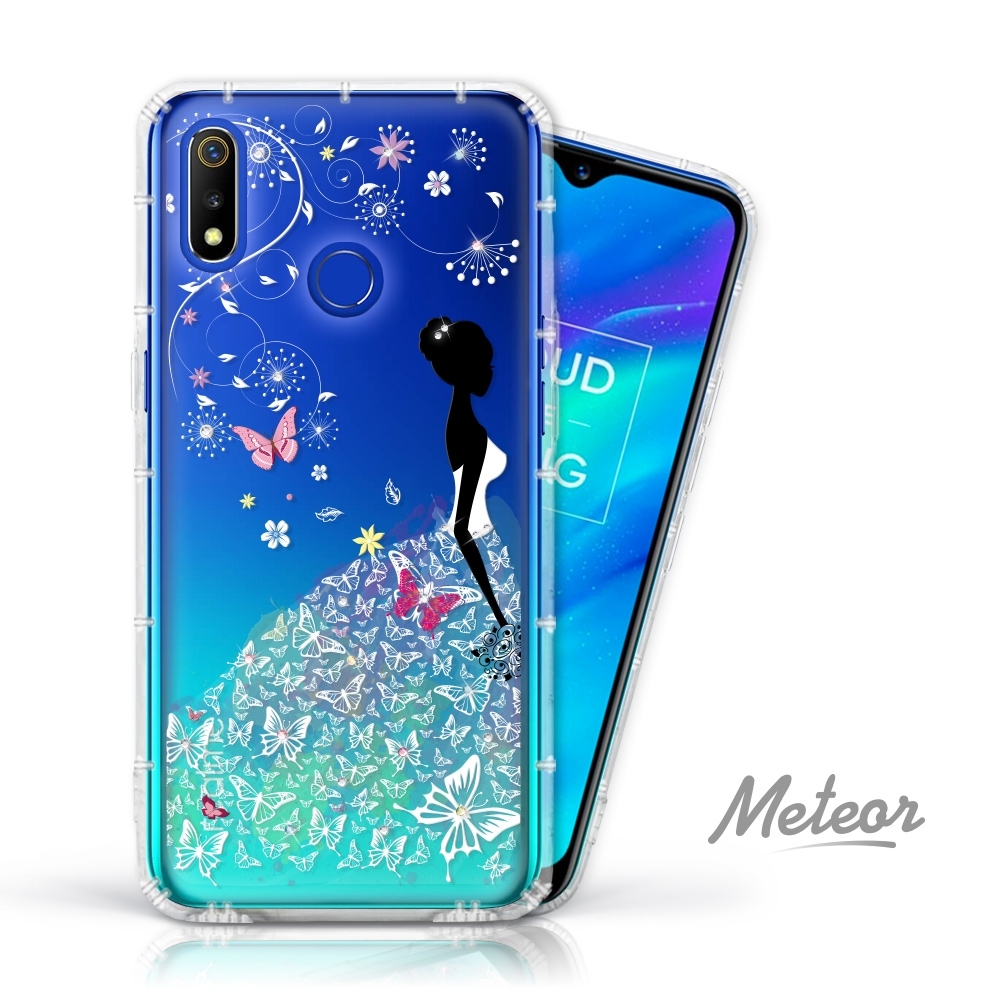 Meteor realme 3 奧地利水鑽殼 - 花嫁