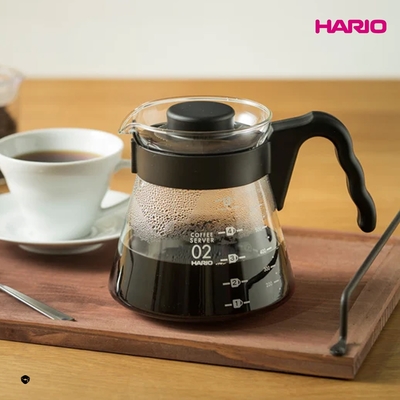 【HARIO V60好握系列】01黑色咖啡分享壺450ml [VCS-01B]