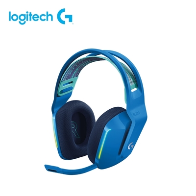 羅技 logitech G G733 無線RGB炫光電競耳麥-炫光藍