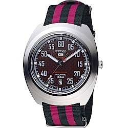 SEIKO 精工五號賽車帆布機械表 4R35-01M0R SRPA87J1 ˍSK040