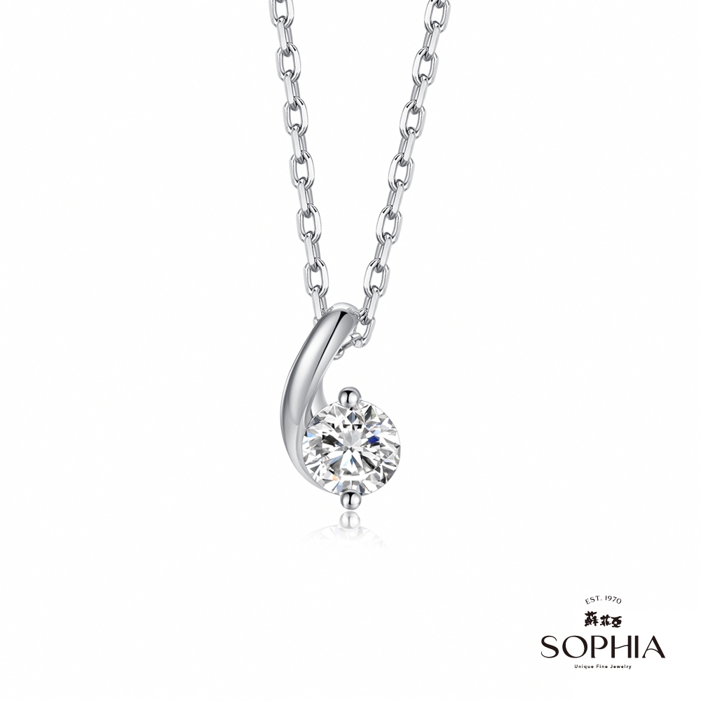SOPHIA 蘇菲亞珠寶 - 小寶貝 30分 GIA F/SI2 18K金 鑽石項墜